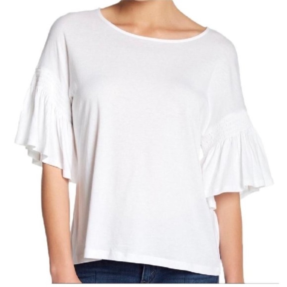 14th & Union Ruffle Sleeve Tee
